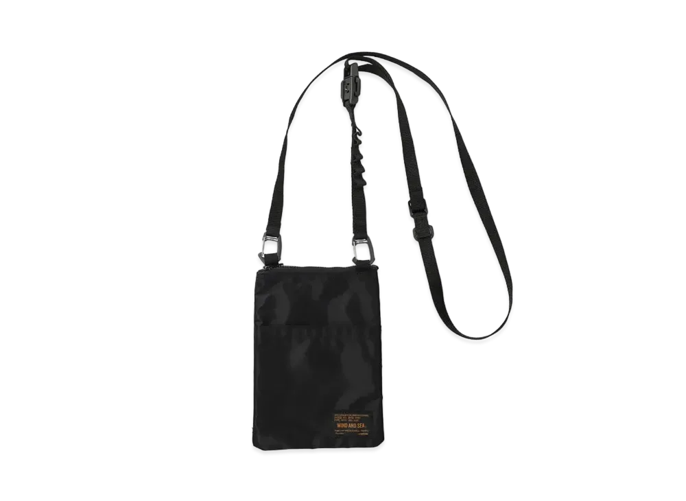 WIND AND SEA Military Surplus Sacoche "Black"