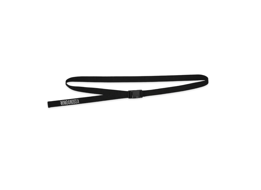 WIND AND SEA Military Surplus Belt "Black"