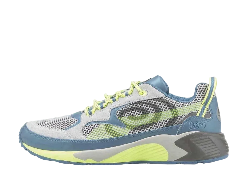 パム / パークス アンド ミニ × プーマ プリベイル TRL "ディープドライブ/ライム スクイーズ"