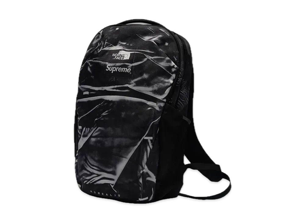Supreme x The North Face Trompe Loeil Printed Borealis Backpack "Black"