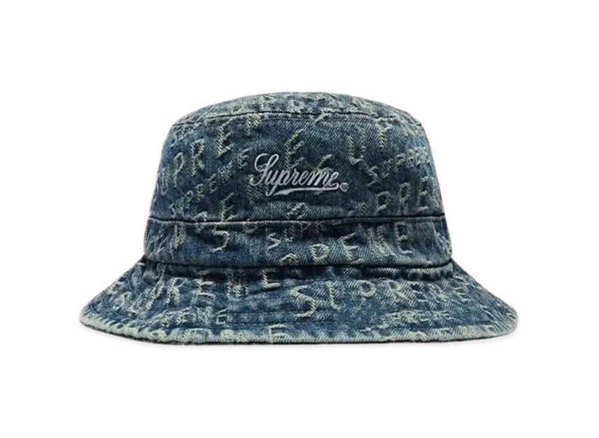 Eluxive Supreme Seams Medium Size Bucket Hat Supreme Logo Stripe Eluxive Supreme Seams Medium Size Bucket Hat Supreme Logo Stripe