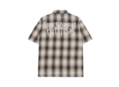 9090 PUPPYISM Original Ombre Shirt "Brown"