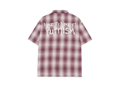 9090 PUPPYISM Original Ombre Shirt "Red"