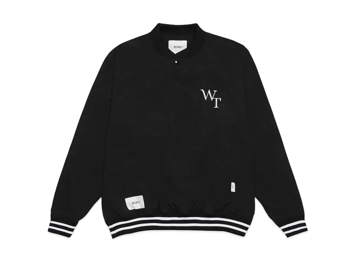 Wtaps Pitch /Jacket / Nylon. Tussah. League "Black"