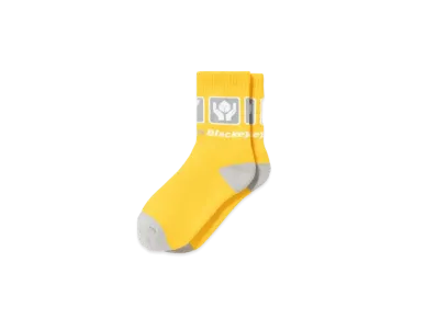 Black Eye Patch Dotcom Socks "Yellow"