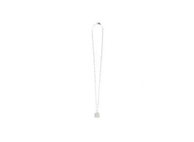 Black Eye Patch Mini OG Label Pendant "Silver"