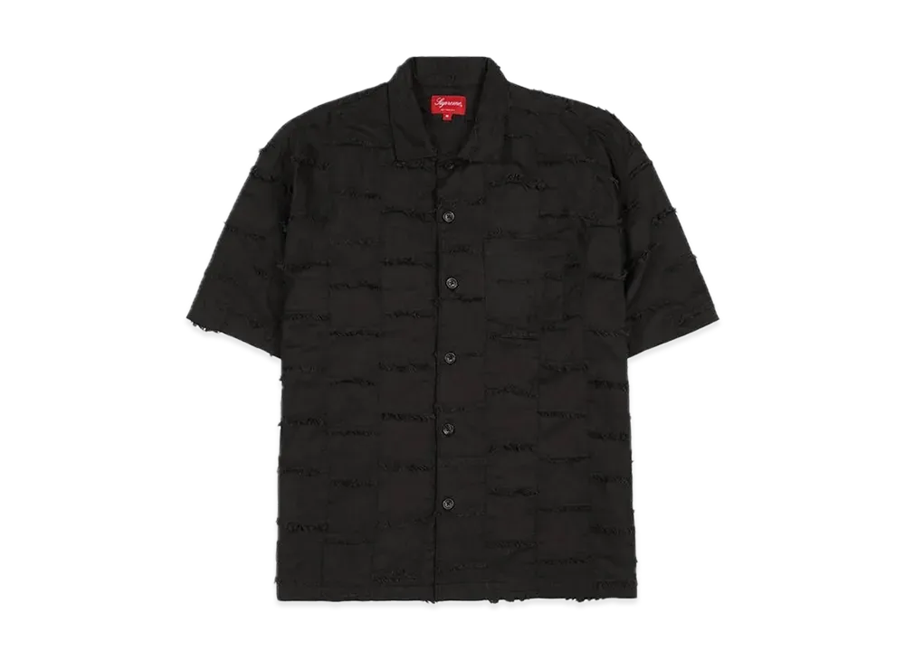 Supreme Patchwork S/S Shirt "Black"