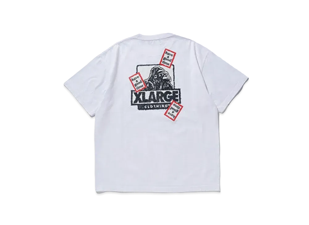 XLARGE x have a good time S/S Tee "White"