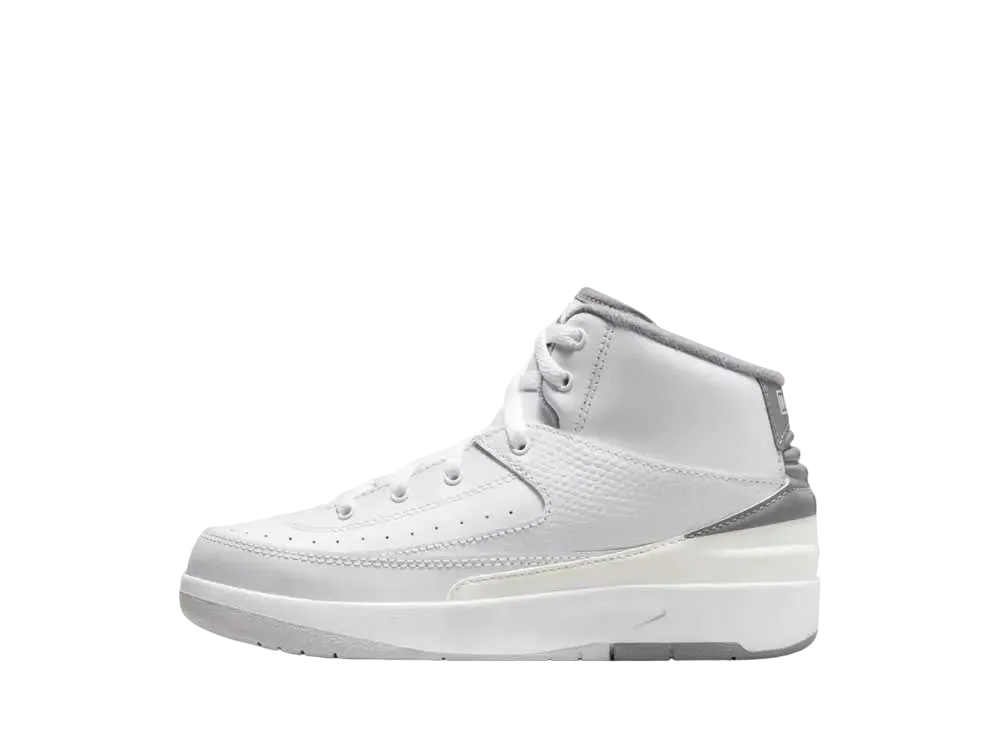 Nike PS Air Jordan 2 "White and Cement Grey"