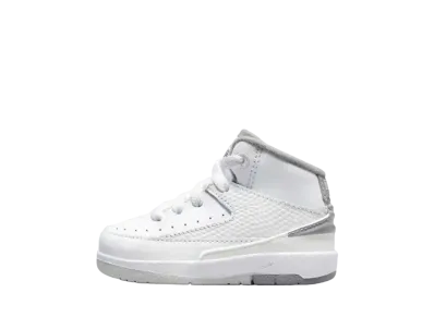 Nike TD Air Jordan 2 "White and Cement Grey"