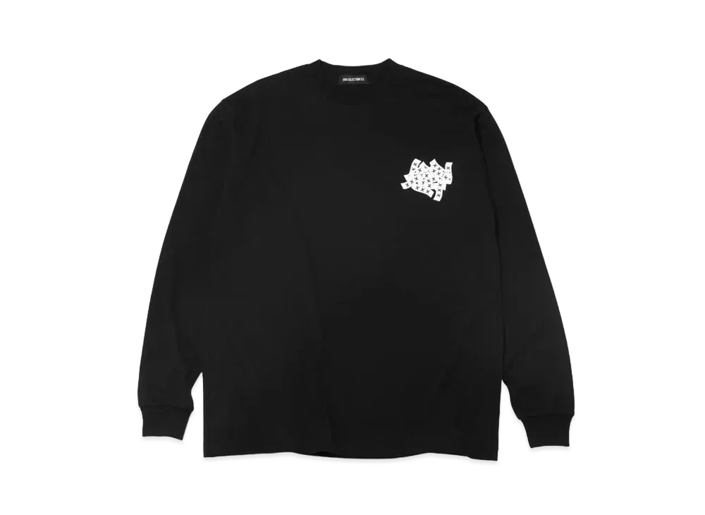 GOD SELECTION XXX Long Sleeve T-Shirt GX-A23-LT-06 "Black"