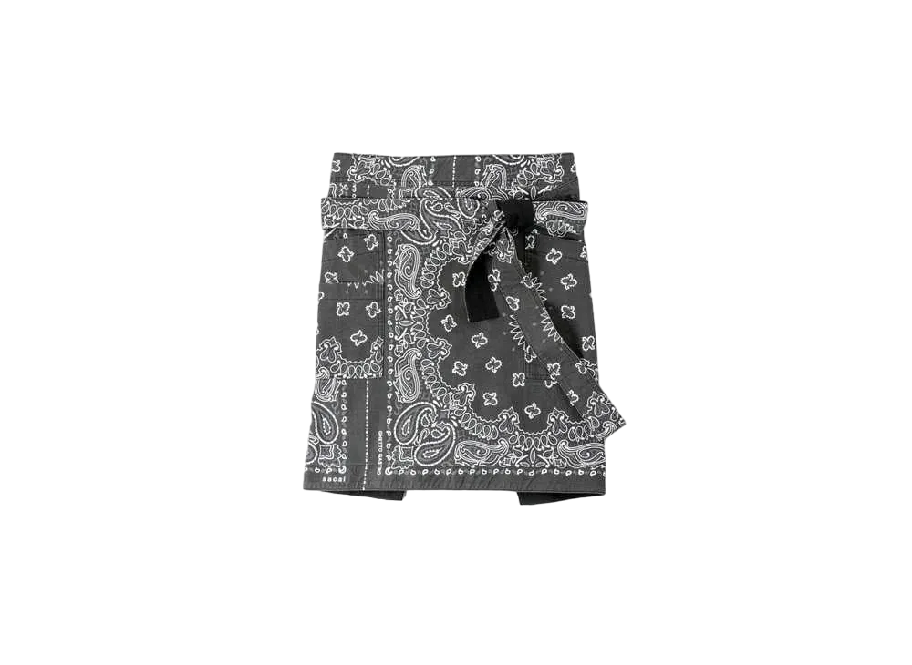 sacai x Ghetto Gastro Apron "Black"