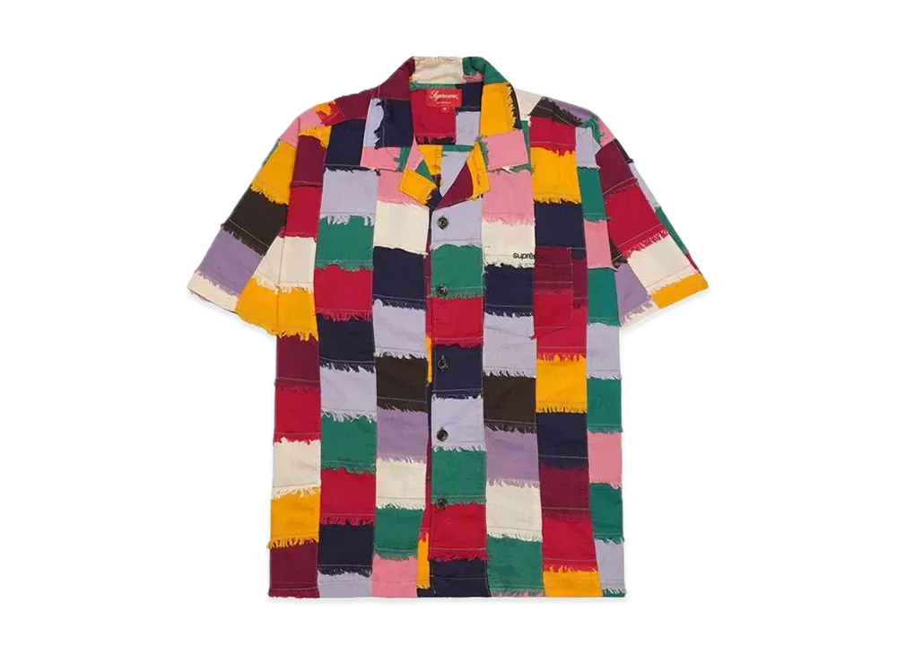 Supreme Patchwork S/S Shirt "Multi"