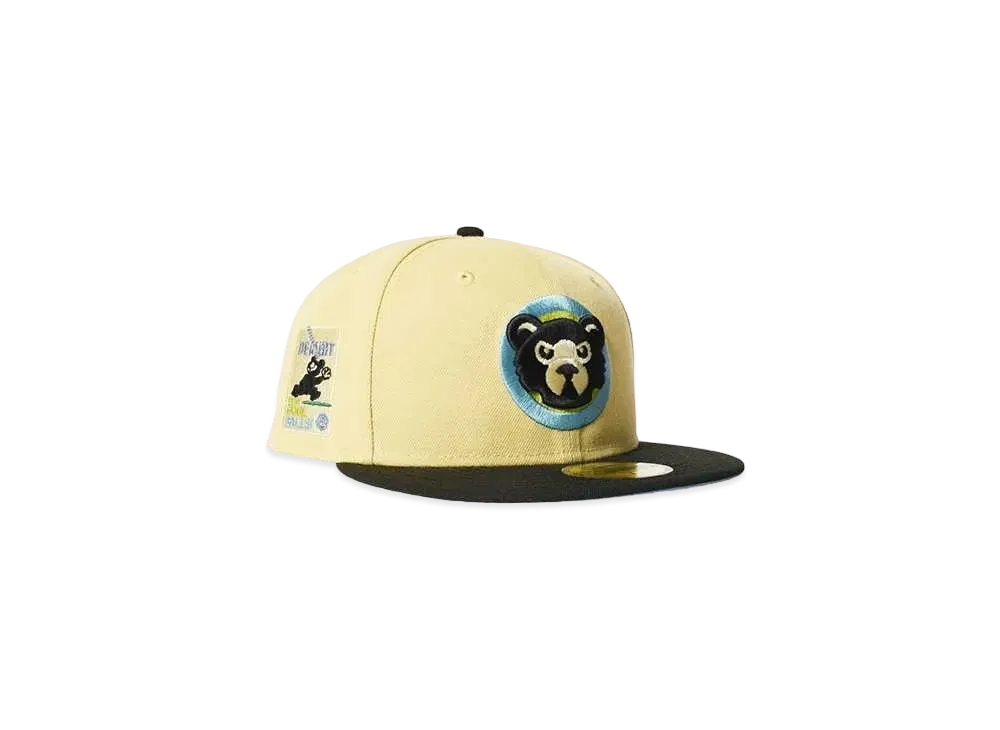 NEW ERA Chicago Cubs - BE ALERT "VEGAS GOLDxBLACK"