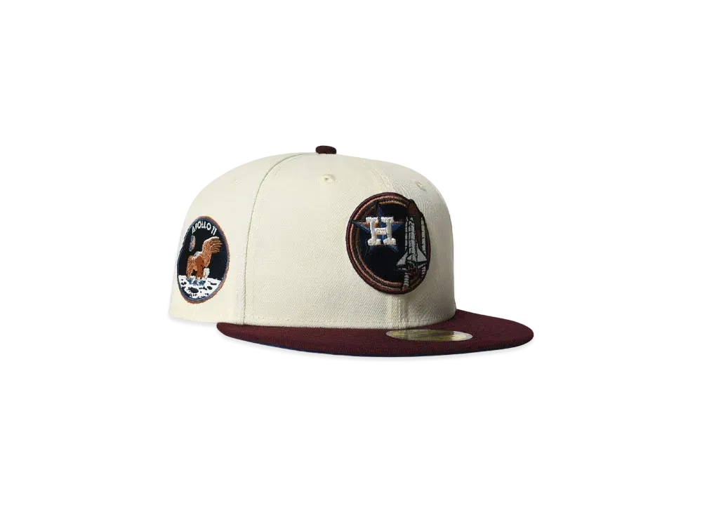 NEW ERA Houston Astros - APOLLO "CHROMExMAROON"