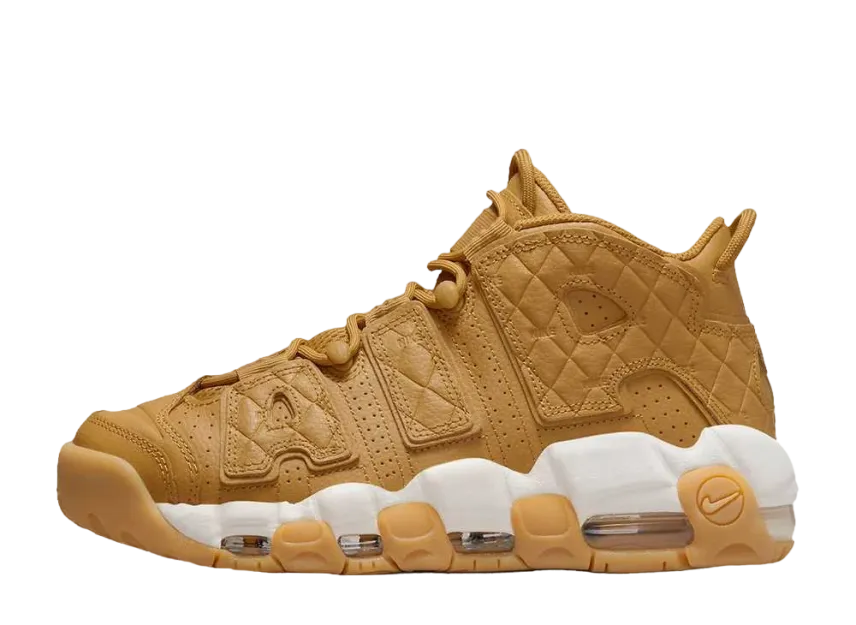 スニーカー Nike WMNS Air More Uptempo Wheat Gum DX3375-700 Nike Women's Air More Uptempo