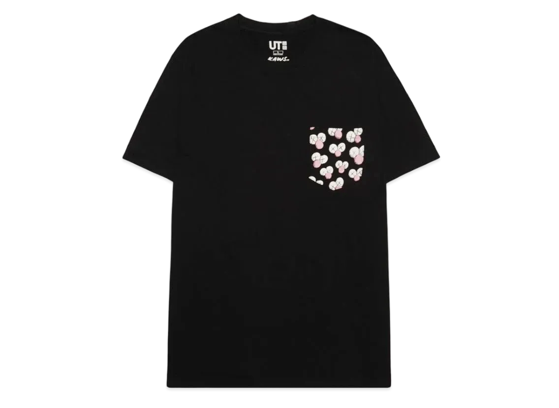 KAWS x Uniqlo BFF Pocket Tee "Black"