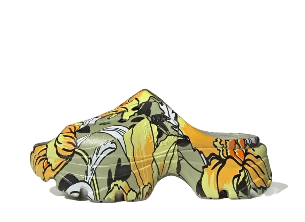 ステラマッカートニー × アディダス ウィメンズ クロッグ "テント グリーン"