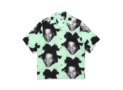WACKO MARIA Jean-Michel Basquiat / Hawaiian Shirt "Mint"