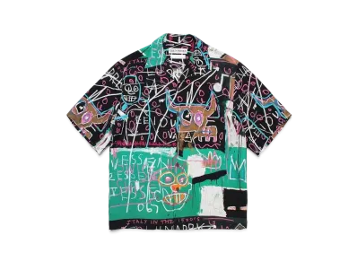 WACKO MARIA Jean-Michel Basquiat / Hawaiian Shirt "Multi"