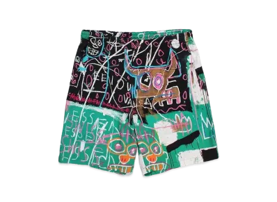 WACKO MARIA Jean-Michel Basquiat / Hawaiian Shorts "Multi"