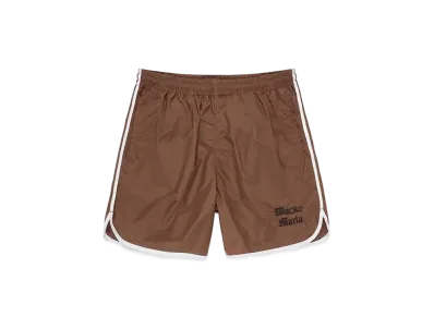 WACKO MARIA Athletic Shorts "Brown"