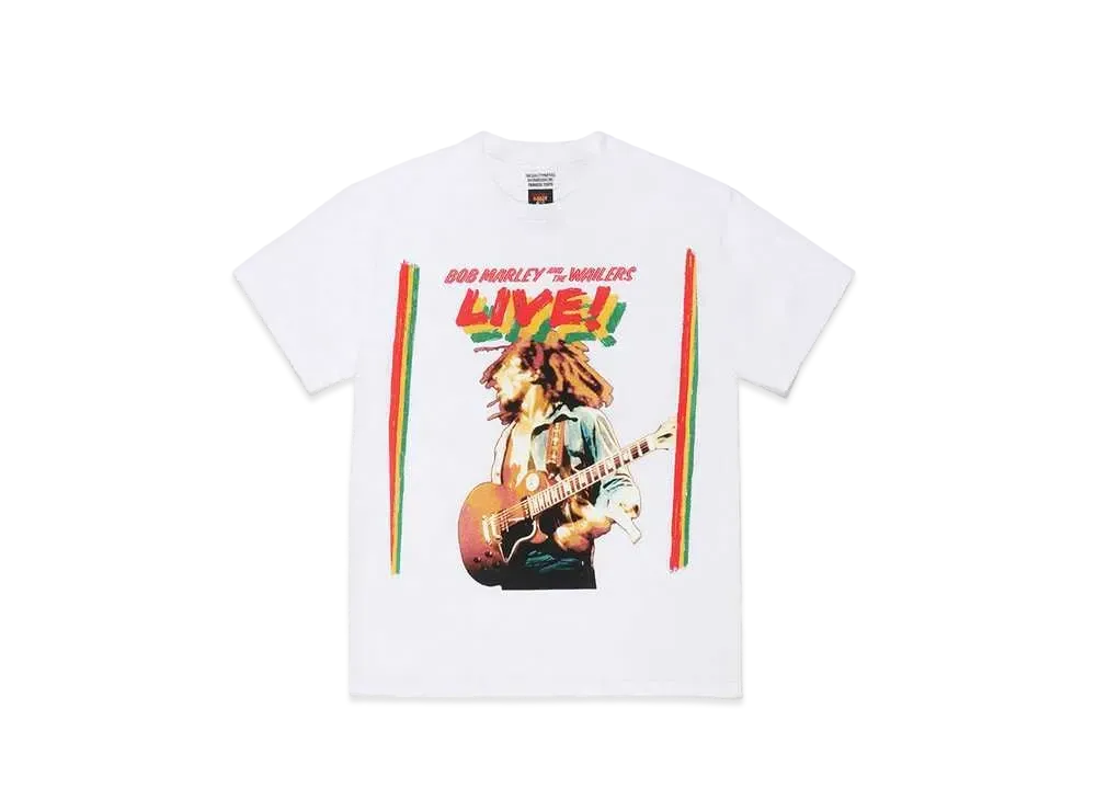 ワコマリア ボブ マーリー Tシャツ "ホワイト"