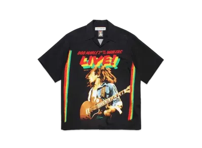 WACKO MARIA Bob Marley / Hawaiian Shirt "Black"