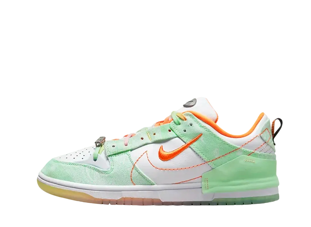 Nike Women's Dunk Low Disrupt 2 "Mint Form/Safety Orange"