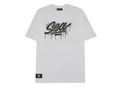 WIND AND SEA X IT'S A LIVING (SEA) T-SHIRT "White"