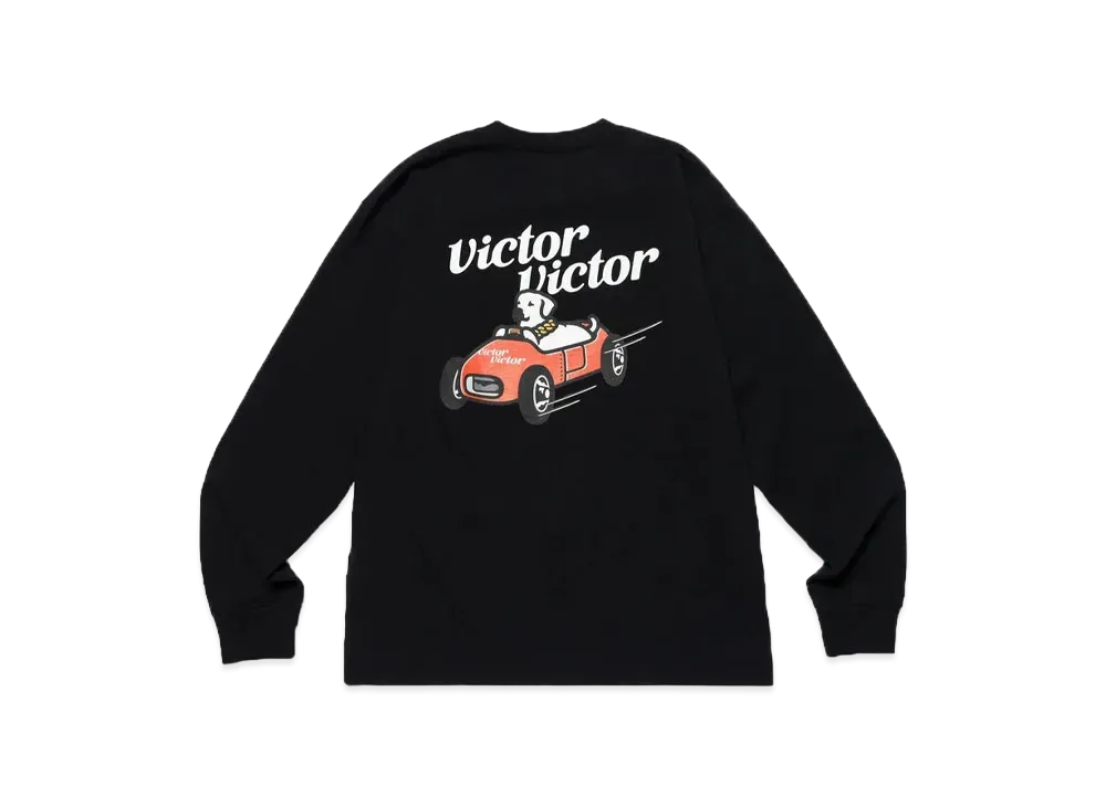 HUMAN MADE x Victor Victor L/S T-Shirt "Black"