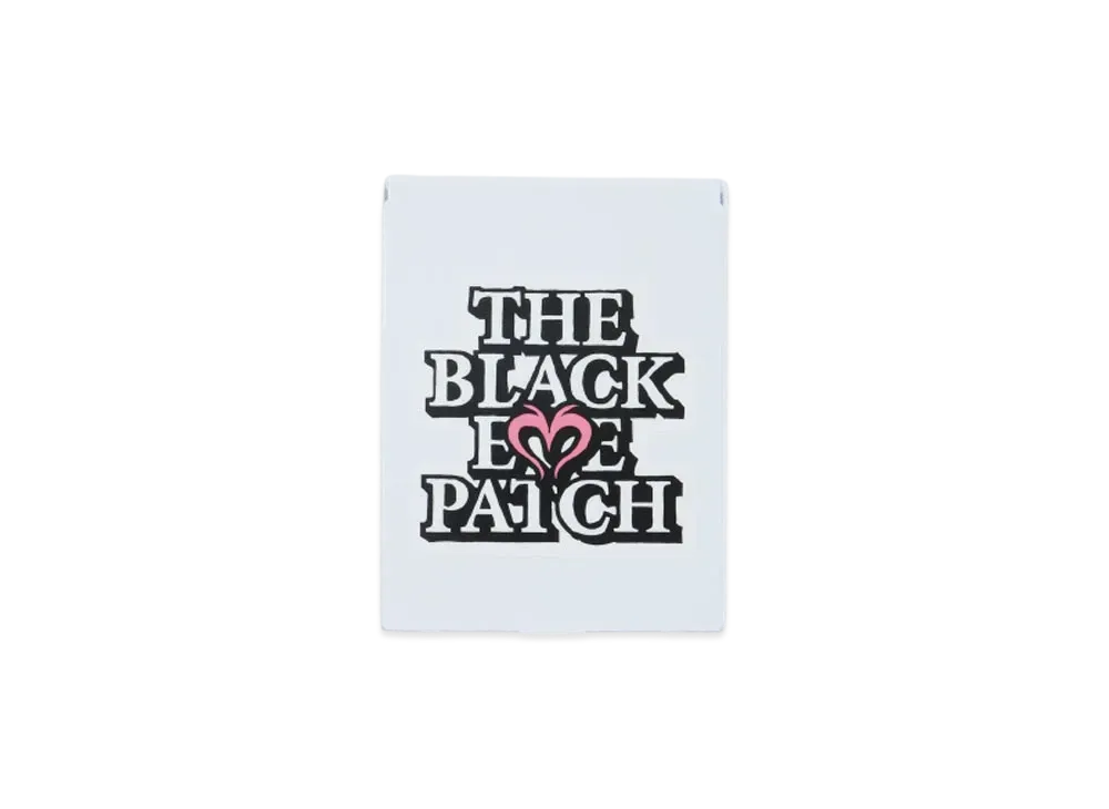 Black Eye Patch x MOUSSY Logo Mirror "White"