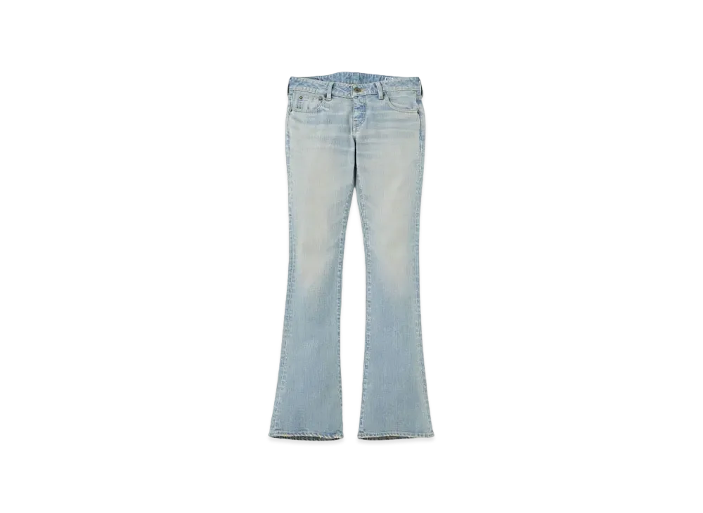 Black Eye Patch x MOUSSY Slim Bootcut "Light Blue"
