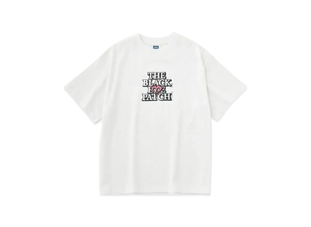 Black Eye Patch x MOUSSY Label T-Shirt "White"