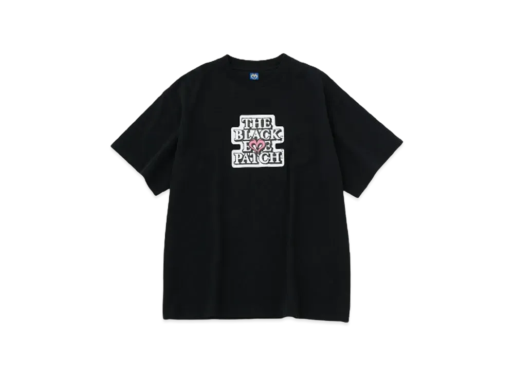 Black Eye Patch x MOUSSY Label T-Shirt "Black"