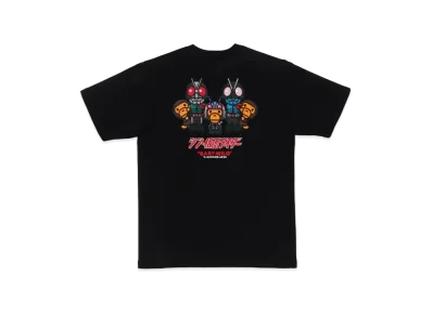 A BATHING APE x Shin Kamen Rider #1 Baby Milo Tee "Black"