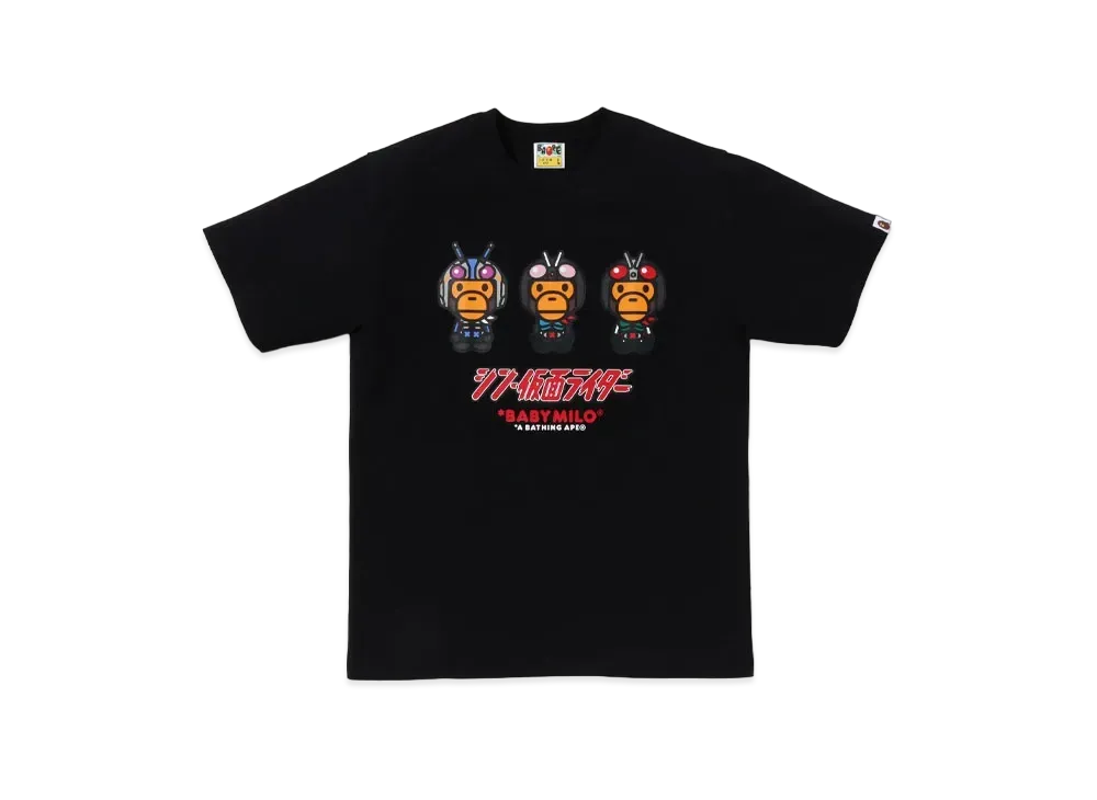 A BATHING APE x Shin Kamen Rider #2 Baby Milo Tee 