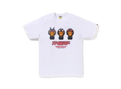 A BATHING APE x Shin Kamen Rider #2 Baby Milo Tee "White"