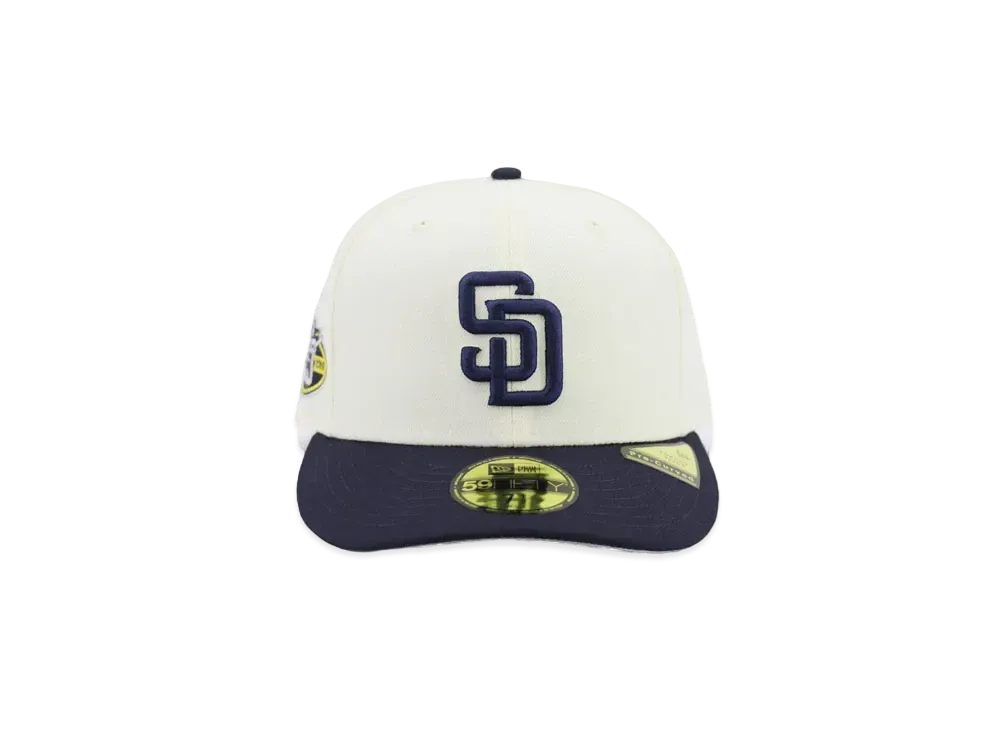 NEW ERA x THE CAP Polo Pack 59Fifty San Diego Padres "White/Navy"
