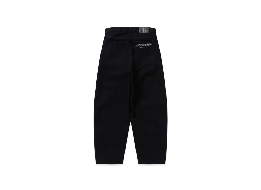 Black Eye Patch Beez-Eye-P Extra Baggy Jeans "Black"