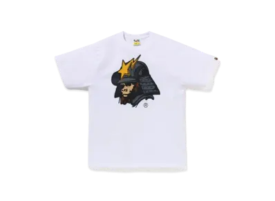 A BATHING APE General Kabuto Tee "White"