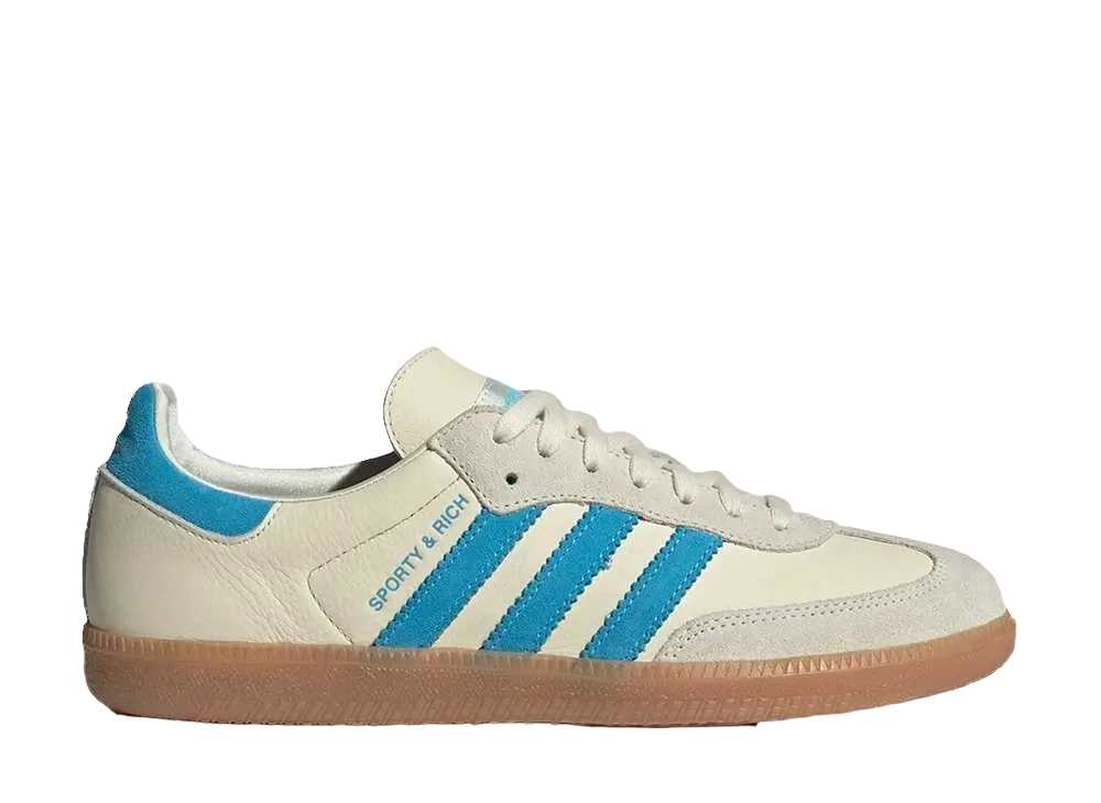 Sporty & Rich × adidas Samba OG "Cream White"