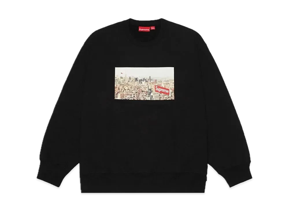 Supreme Aerial Crewneck "Black"
