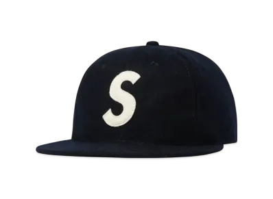 Supreme Ebbets S Logo Fitted 6-Panel "Navy"
