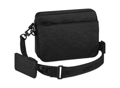 Louis Vuitton Trio Messenger Monogram Shadow "Noir"