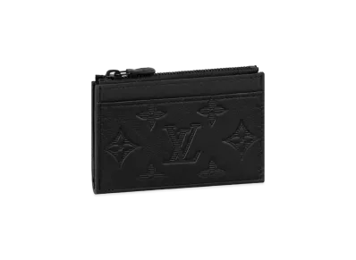 Louis Vuitton Coin Card Holder Monogram Shadow "Noir"