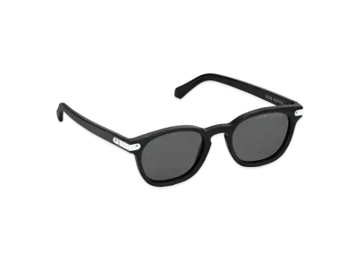 LV Signature Square Round Sunglasses "Noir"