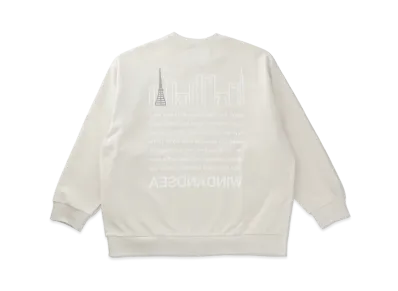 WIND AND SEA x Manhattan Portage Crewneck "White"