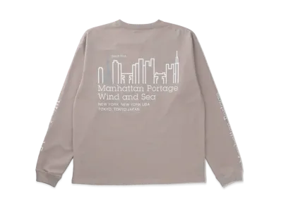 WIND AND SEA x Manhattan Portage L/S Tee "Brown"