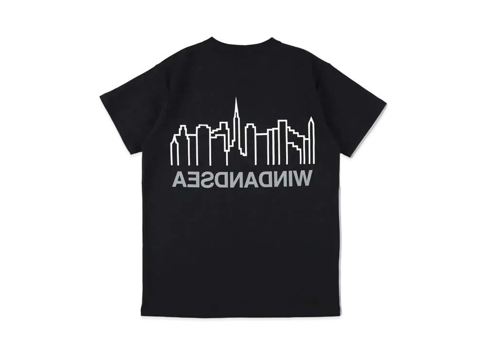 WIND AND SEA x Manhattan Portage S/S Tee "Black"